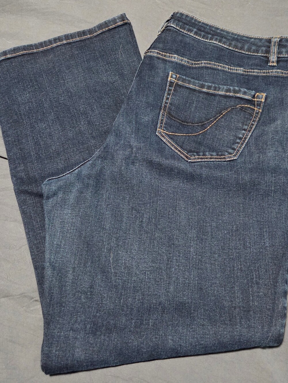 Lane Bryant Dark Blue Boot Cut Jeans